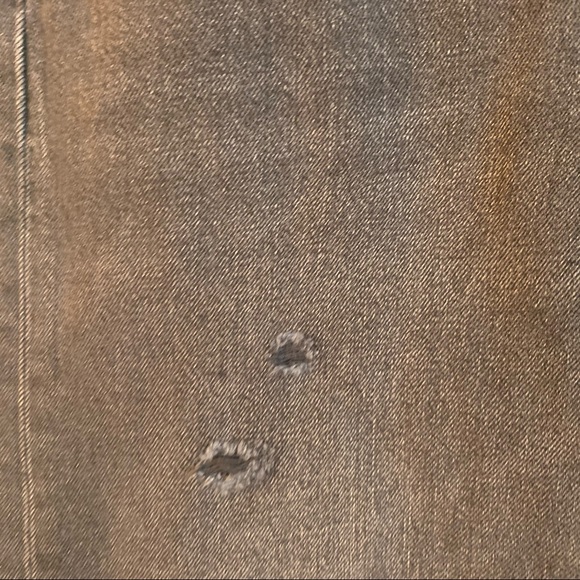 Levi’s Premium 501 Skinny Black Distressed Jeans - Picture 8 of 13